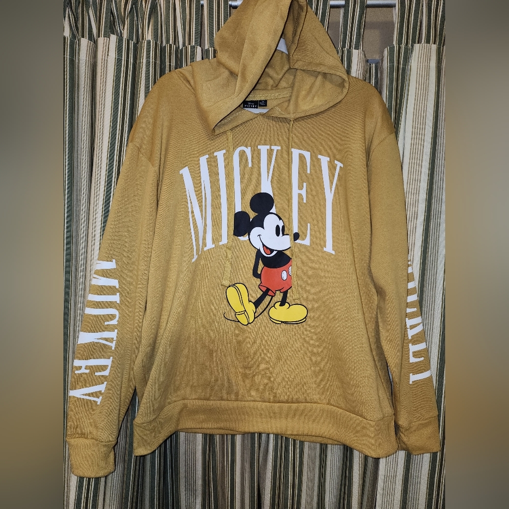 NWOT Disney Mickey Mouse Hoodie Sweatshirt 1X